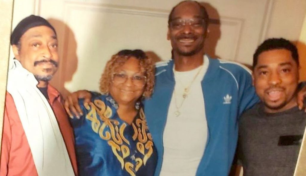 Snoop Dogg with his parents, Beverly Tate and Vernell Varnado.