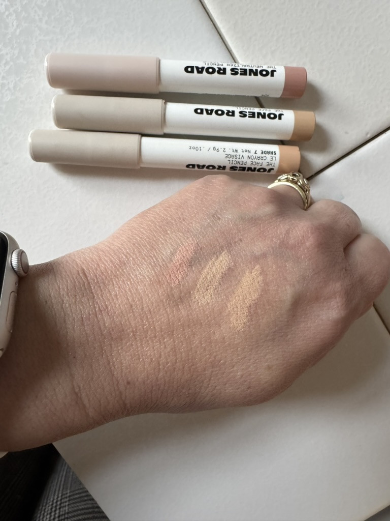 Jones Road concealer pencils close up