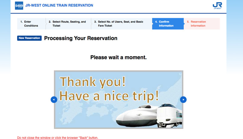 Processing payment
