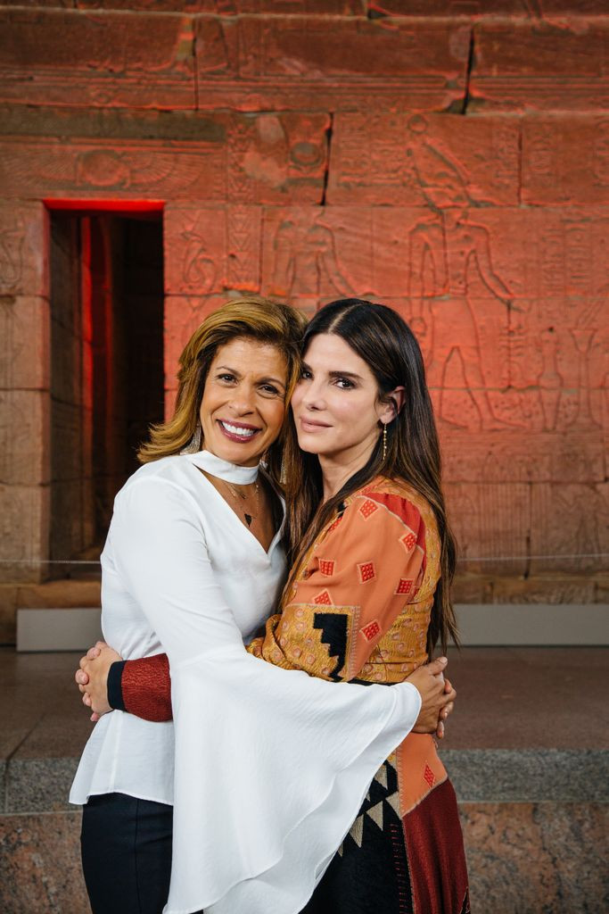 Sandra Bullock and Hoda Kotb's friendship