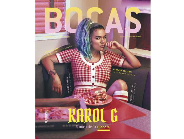 La cantante colombiana es la portada de Revista BOCAS en su edición 104, de marzo de 2021.