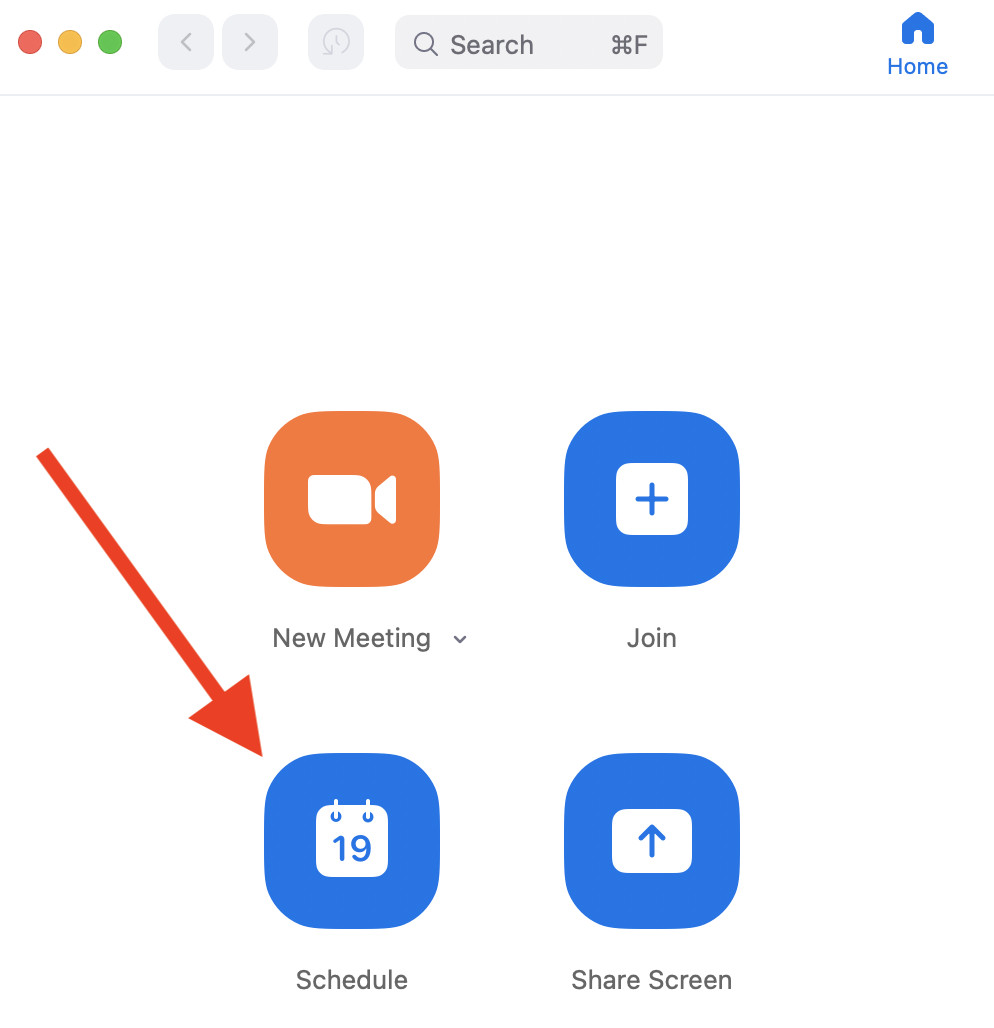 Scheduling Zoom recordings