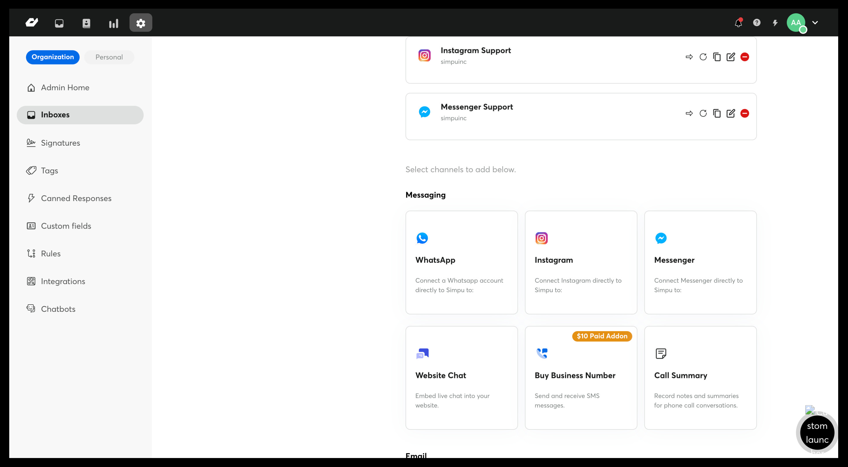 Step-by-step guide on how to buy an 866 phone number for your business using Simpu platform.