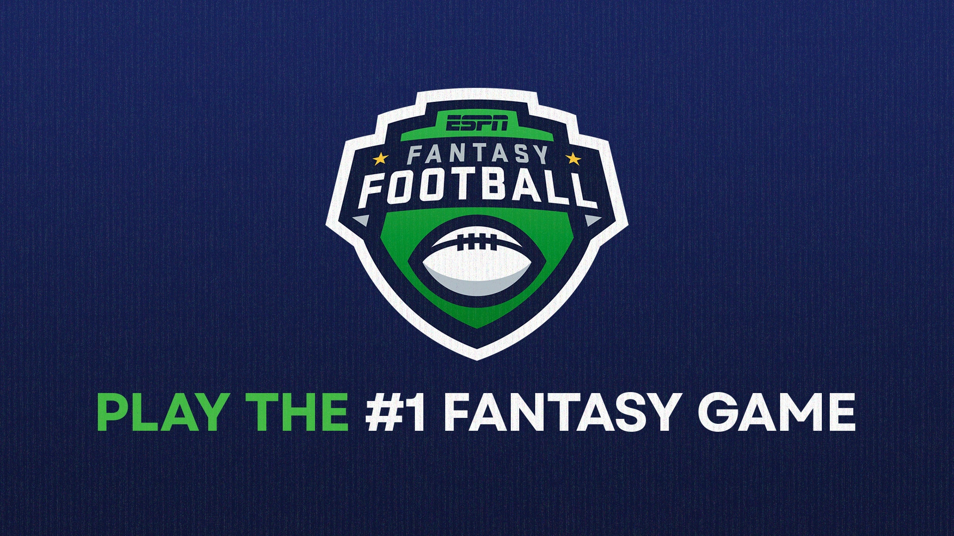 ESPN Fantasy Football logo promoting fantasy football game