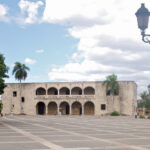 Alcázar de Colón palace in Santo Domingo, Dominican Republic, showcasing its Spanish colonial architecture.