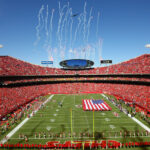 Interior view of GEHA Field at Arrowhead Stadium, the home of the Kansas City Chiefs