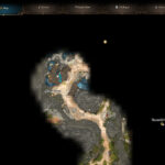 Map of Emerald Grove in Baldur's Gate 3, highlighting the starting location for the Nightsong quest