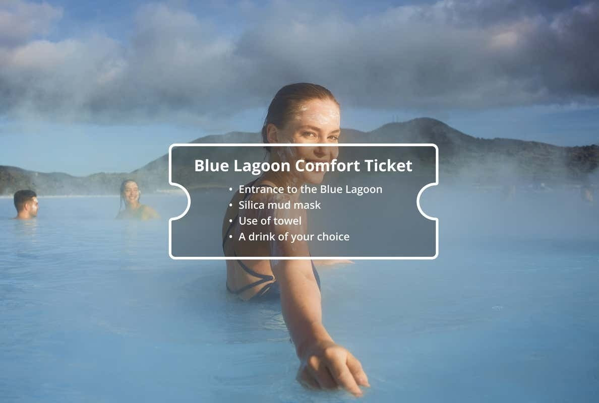 Blue Lagoon Comfort package ticket in Iceland