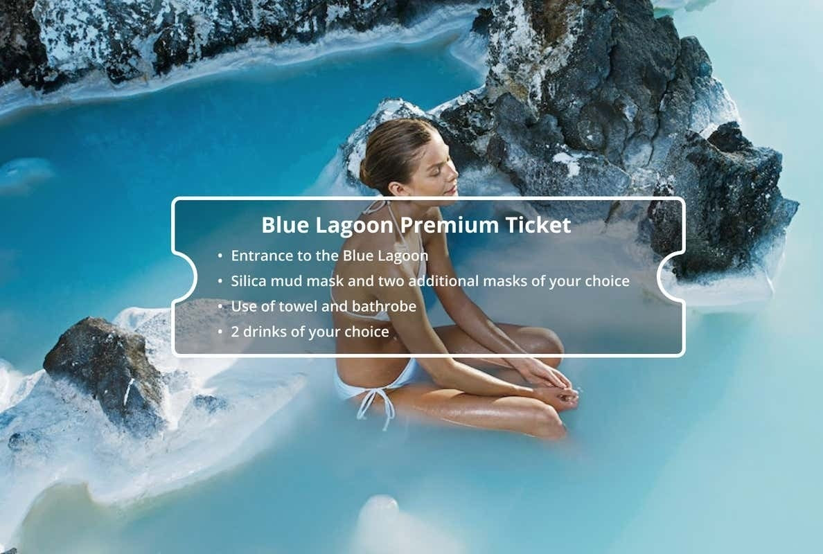 Blue Lagoon Premium ticket benefits in Iceland