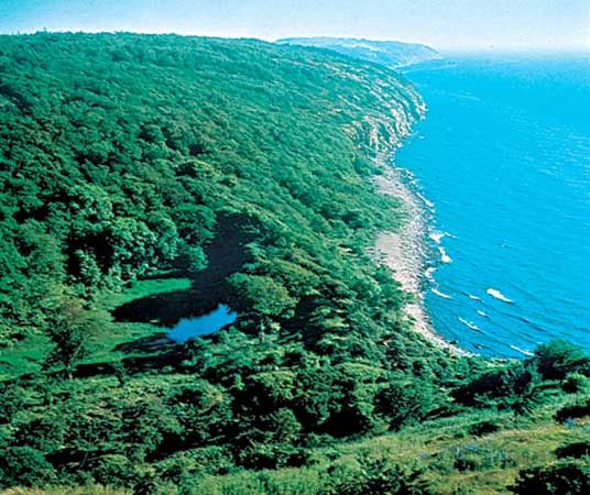 coast of Bornholm, Denmark
