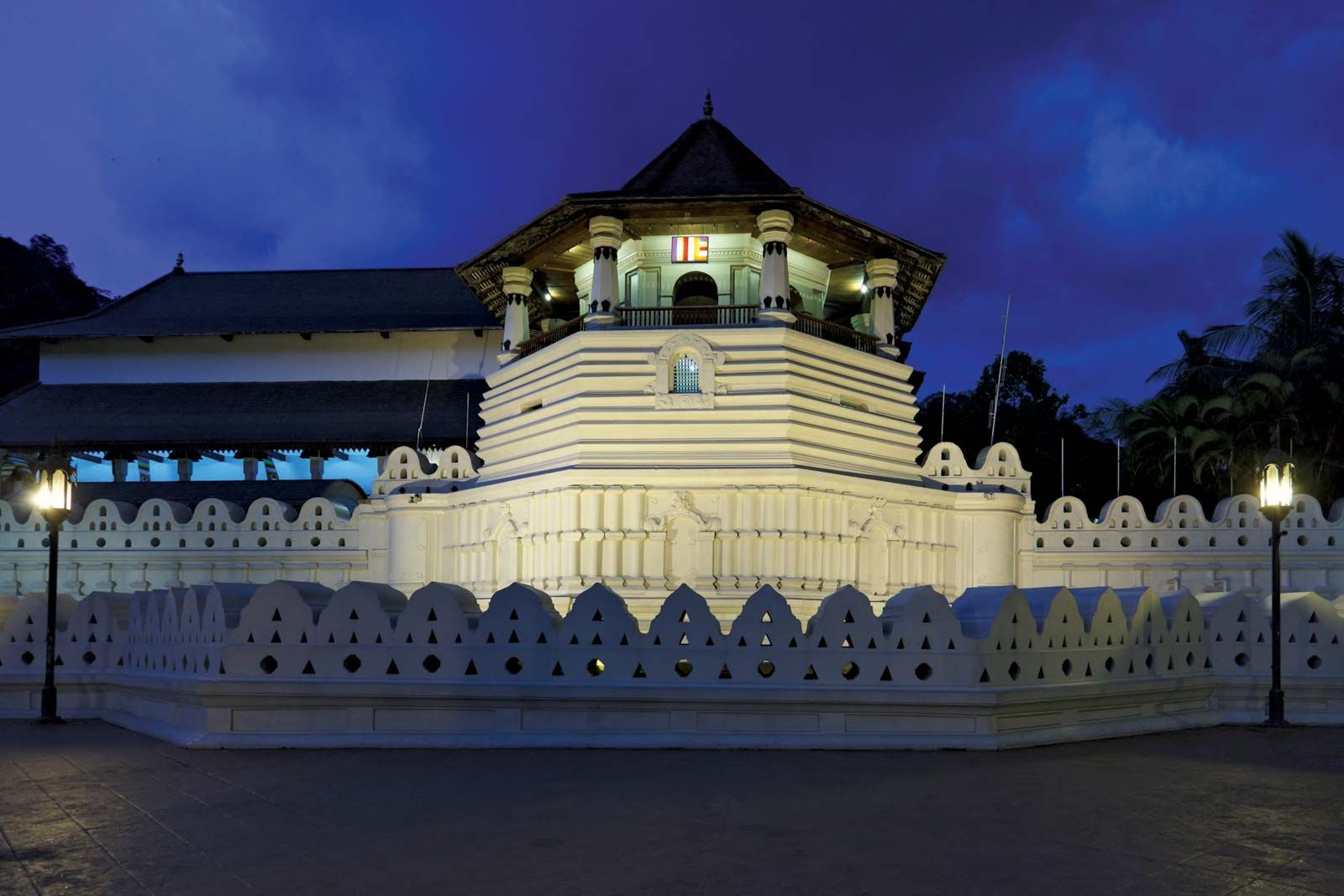 Dalada Maligava Temple of the Tooth Kandy Sri Lanka