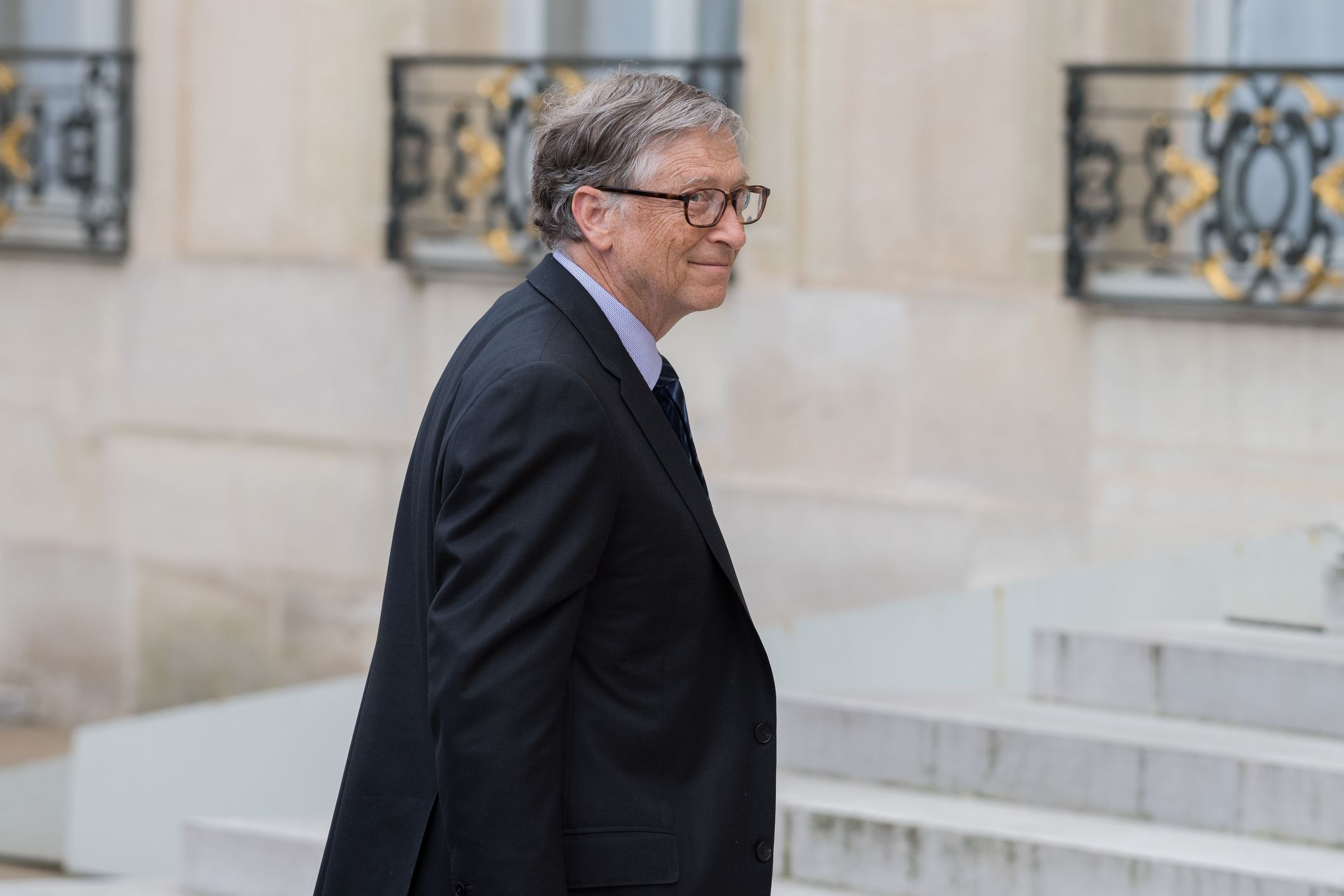 Bill Gates in France