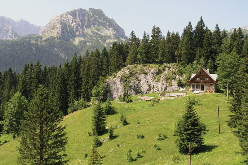 Durmitor National Park showcasing rugged mountain peaks
