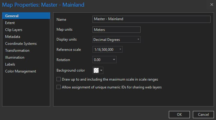 Basemap with Ocean Mask in ArcGIS Pro