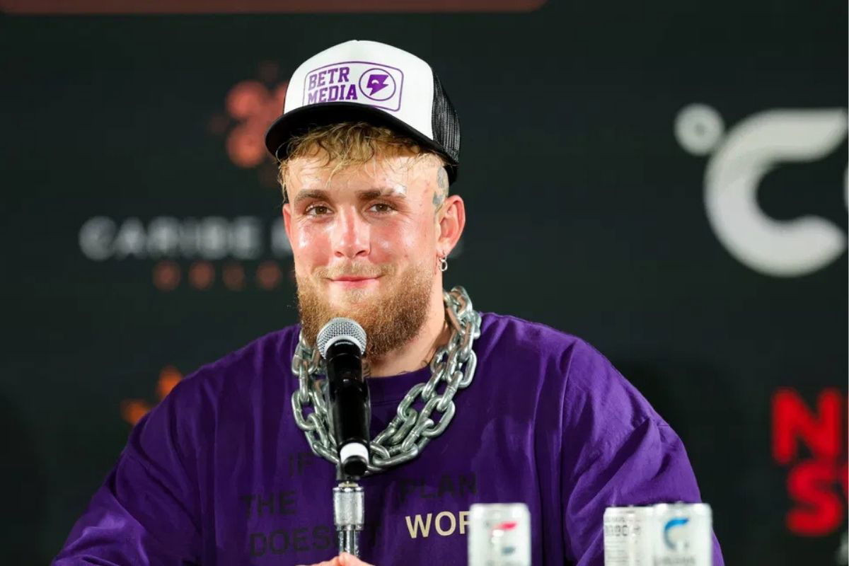 Jake Paul press conference after defeating Andre August