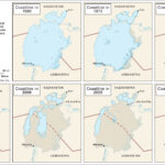 Shrinkage of the Aral Sea, 1960–2014