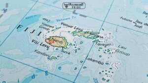 Fiji Island location on the map
