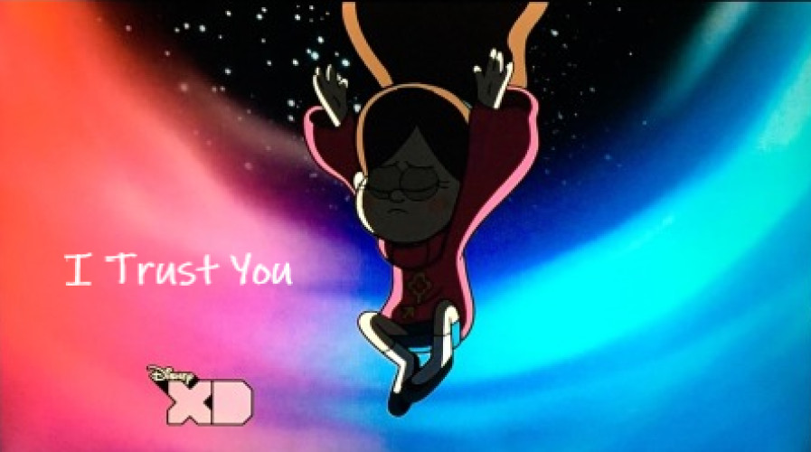 Mabel smiling brightly, embodying her cheerful and optimistic personality, a key element of Gravity Falls' appeal.