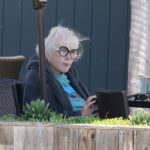 Shirley MacLaine spotted at Kristy's Village Cafe in Malibu, showcasing her timeless elegance