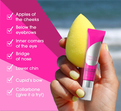 where to put highlighter