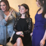 Laura Geller, the author, and former boss in 2016 at Family Circle magazine office.