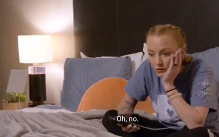 Maci reacts to the news of COVID