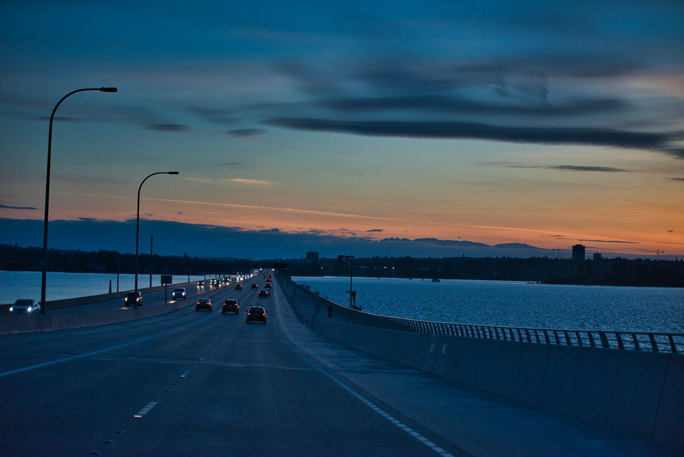 Bridge near Medina and Bellevue WA