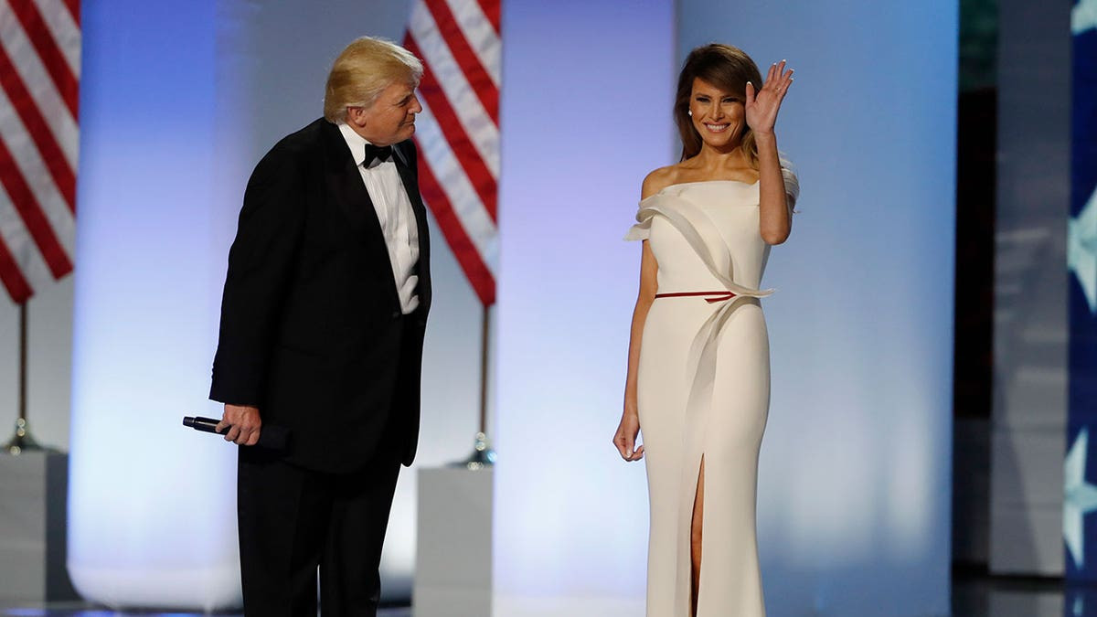 Melania Trump's Inaugural Gown