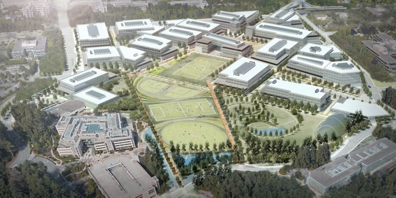 Microsoft Redmond Headquarters Campus Renovation and Expansion Plans