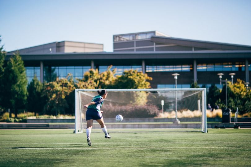 Microsoft Redmond Headquarters Soccer Field and Sports Facilities