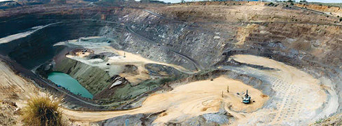 Modern diamond mine