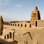 The Great Mosque of Timbuktu, a historical landmark in Mali