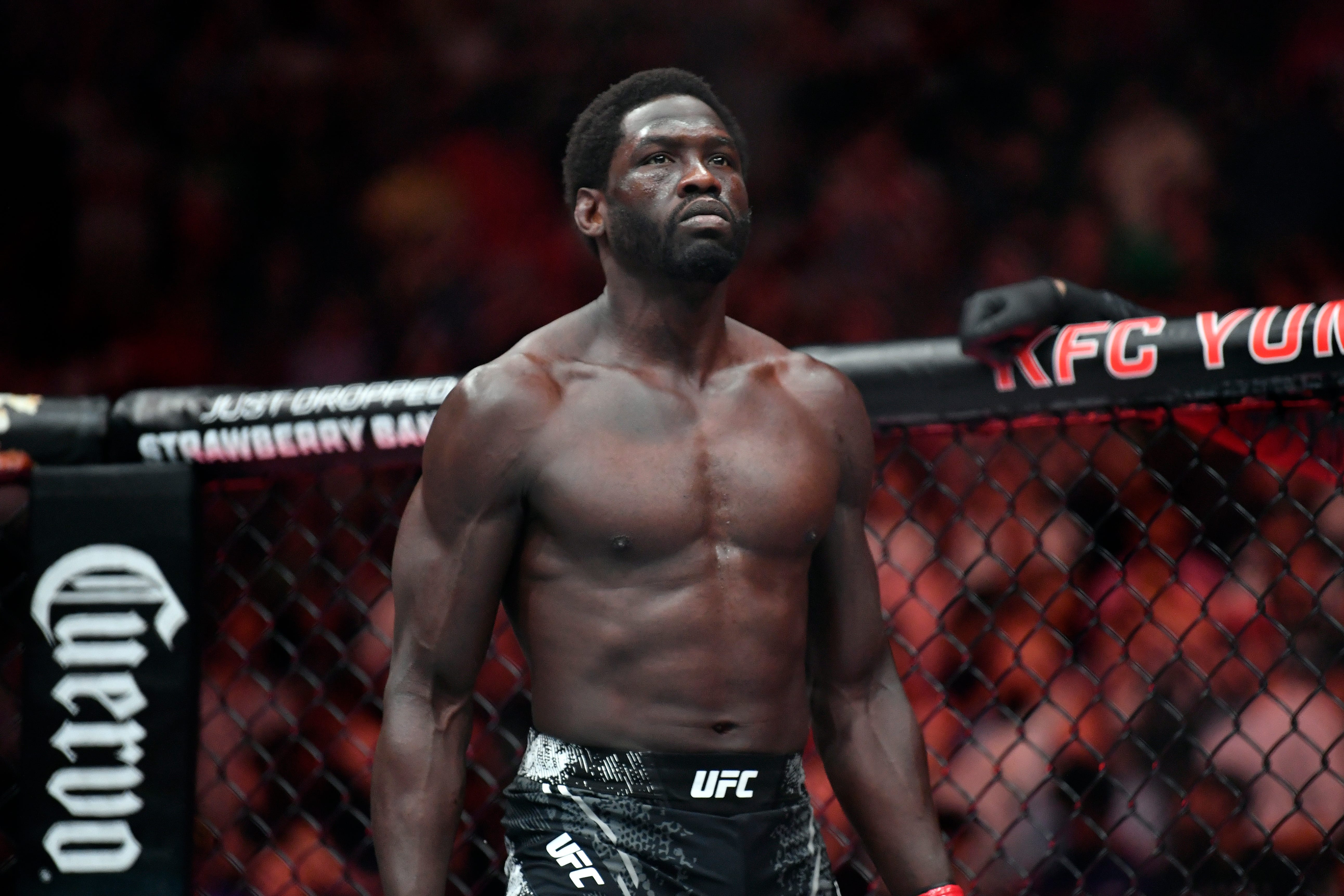 Jared Cannonier in a UFC fight