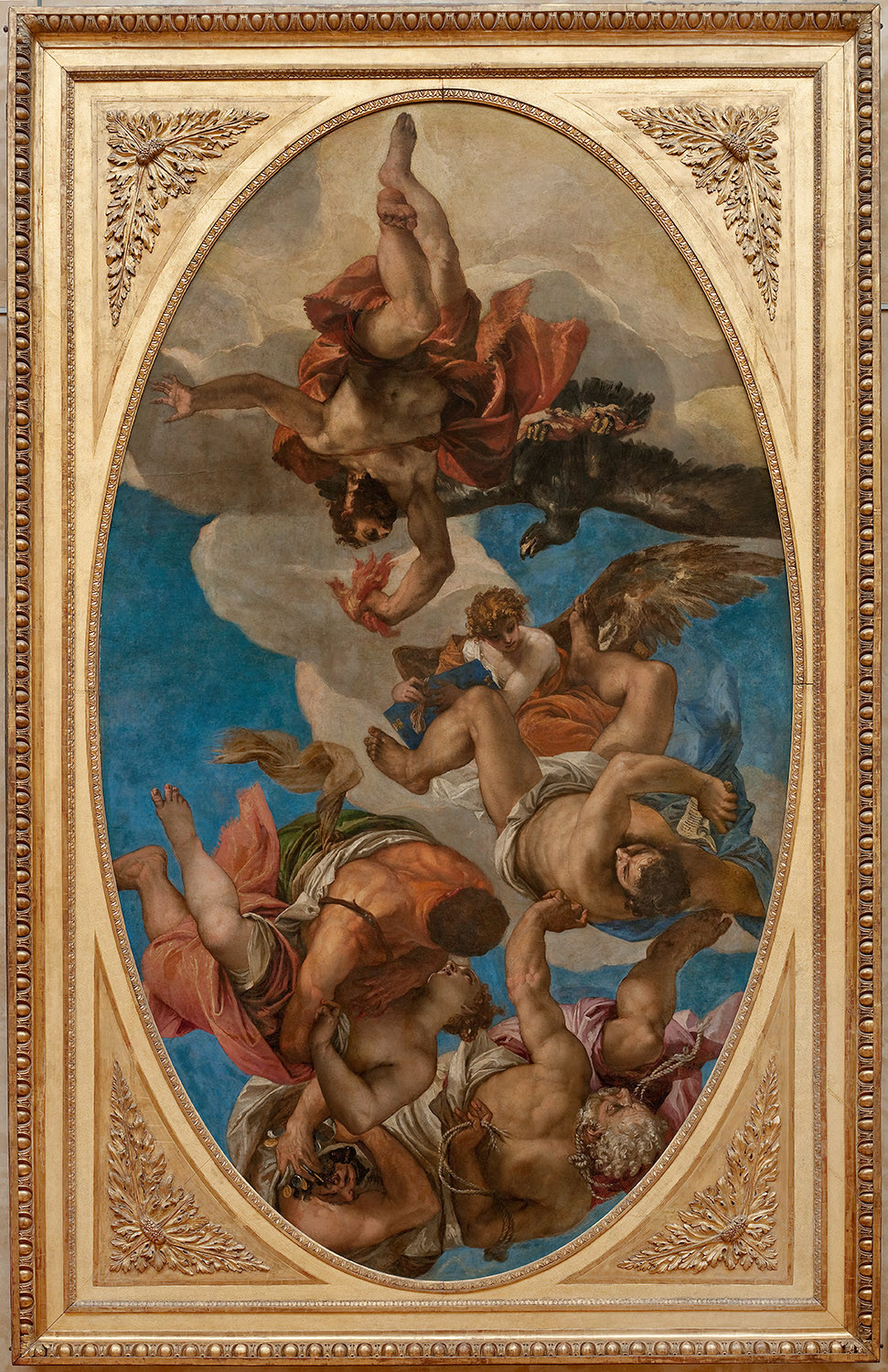 Veronese (Paolo Caliari), Jupiter Hurling Thunderbolts at the Vices
