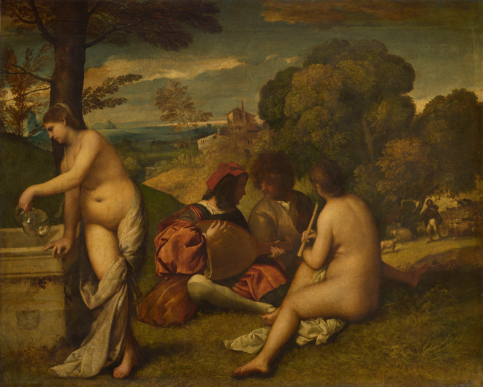 Titian (Tiziano Vecellio), The Pastoral Concert