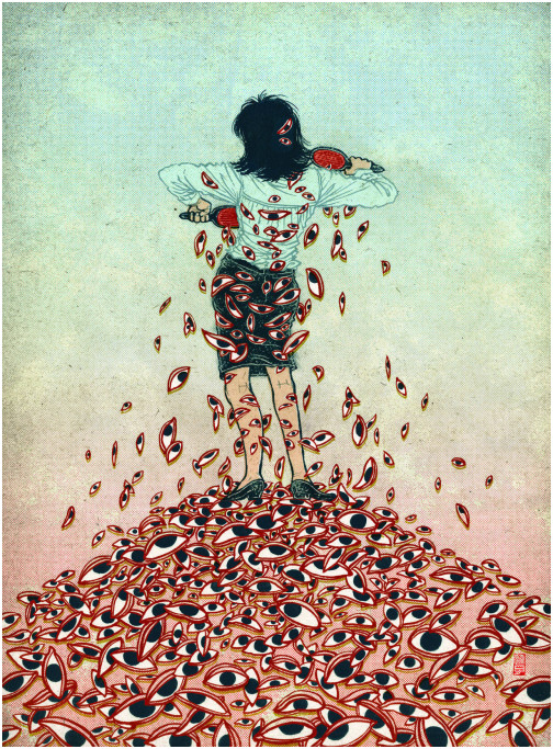 Dusting Off the Male Gaze by Yuko Shimizu