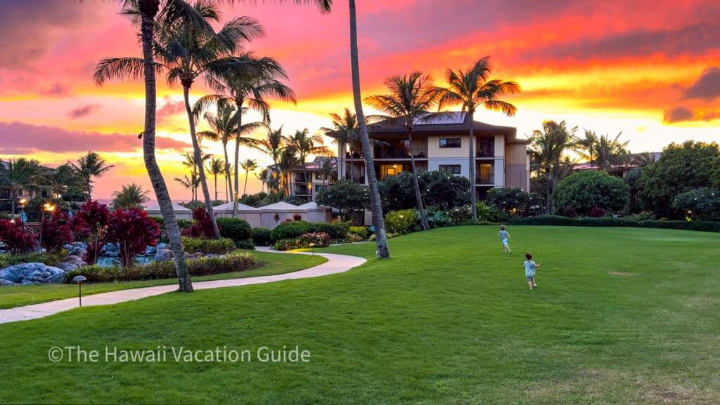Koloa Landing Resort Sunset