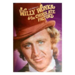 Willy Wonka and the Chocolate Factory DVD cover, the classic 1971 film starring Gene Wilder.