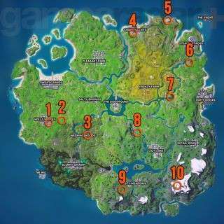 Fortnite gnome locations in Chapter 2 Remix