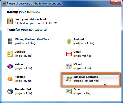 Screenshot of iTunes showing the option to back up iPhone data to the computer