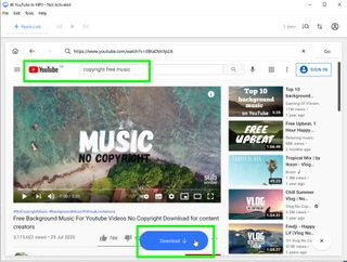 Direct Youtube Search within 4k YouTube to MP3 for music download