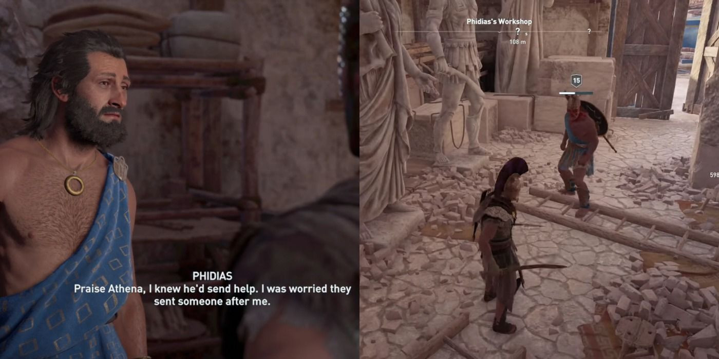 Phidias Escapes Imprisonment