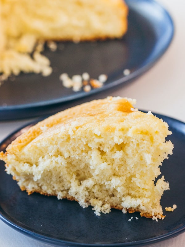 cake mix batter baked an hour later