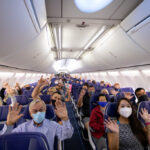 Passengers boarding a Southwest Airlines flight