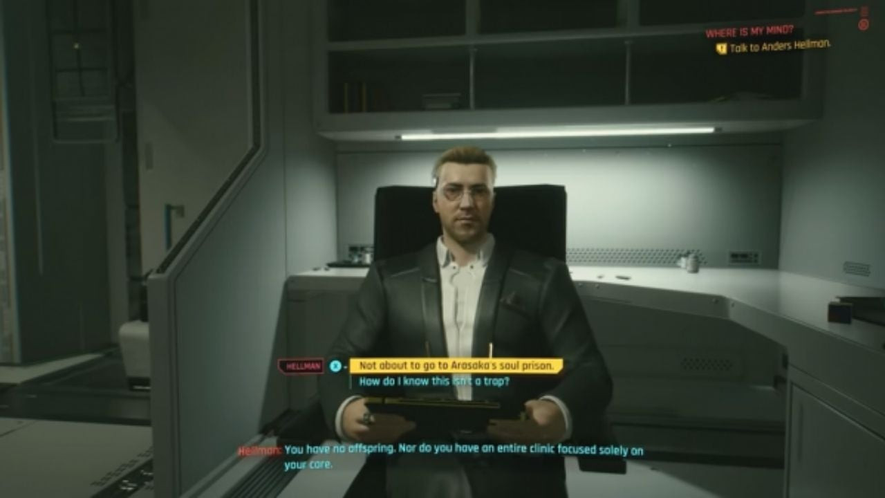 Cyberpunk 2077 Balcony Scene