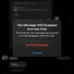 Expired message warning