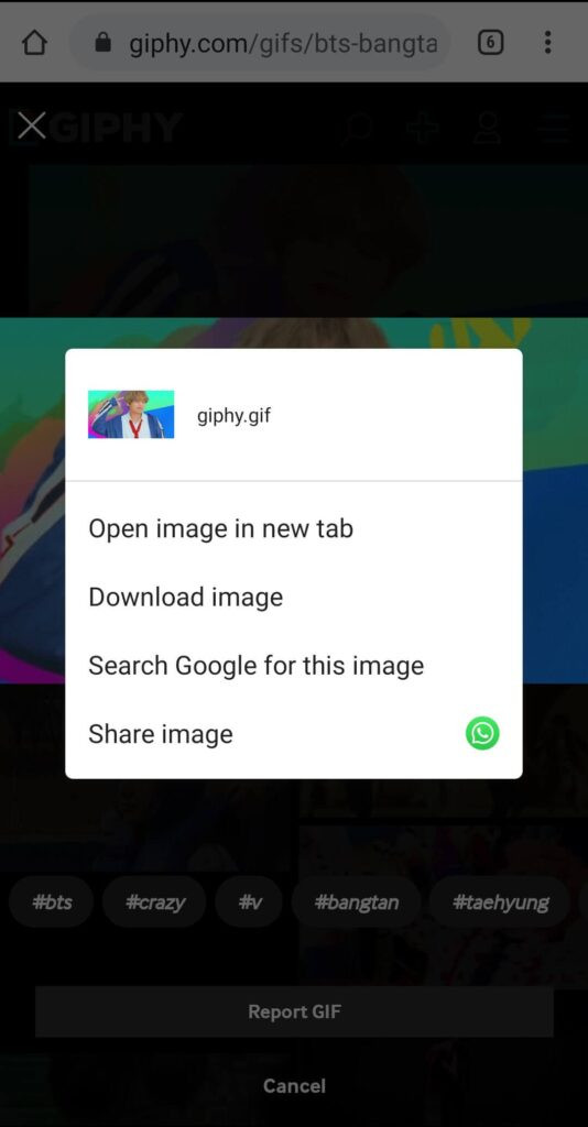 how to save a gif from facebook 4