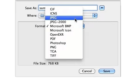 Save Web Page as JPEG on Mac